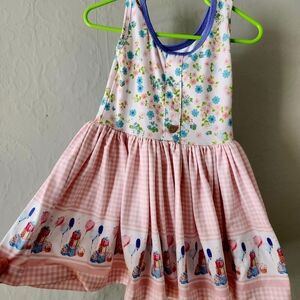 Be Girl 2T Floral and Balloon Print Dress